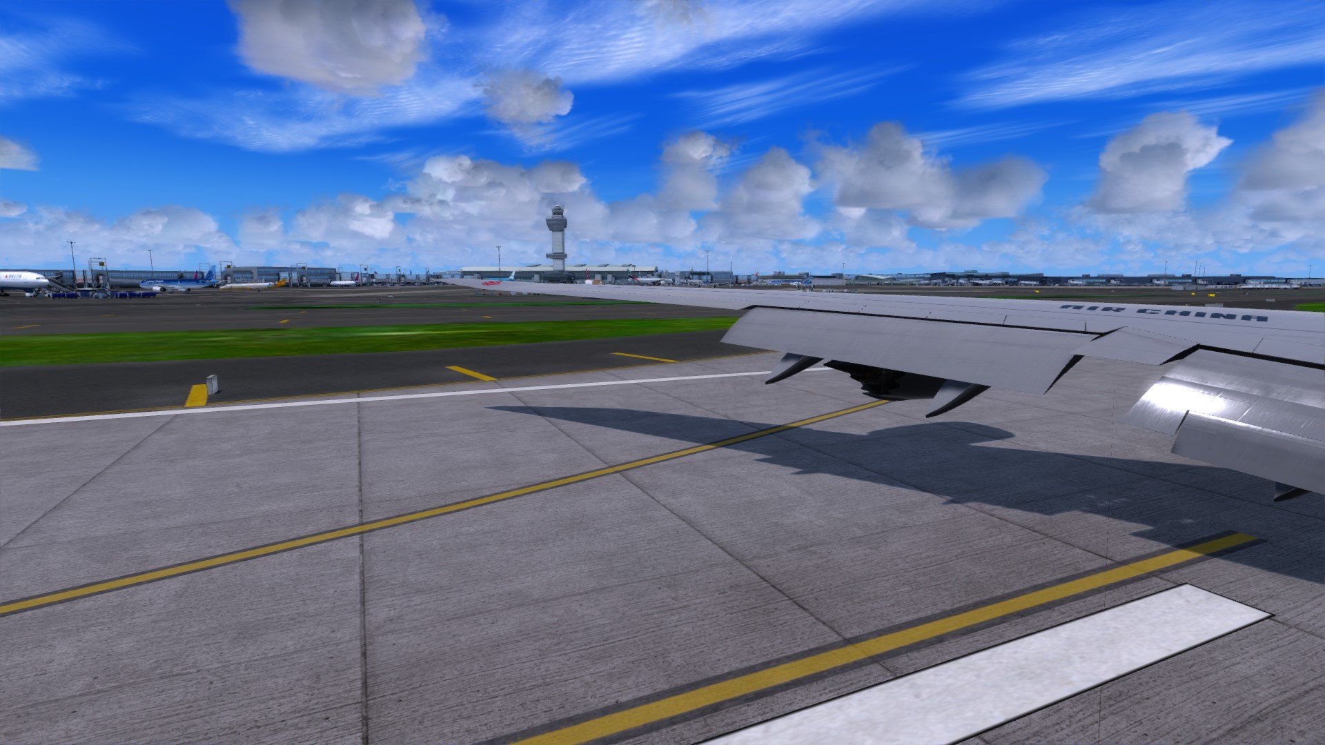 好久没飞远程了，CA981飞一波-8725 