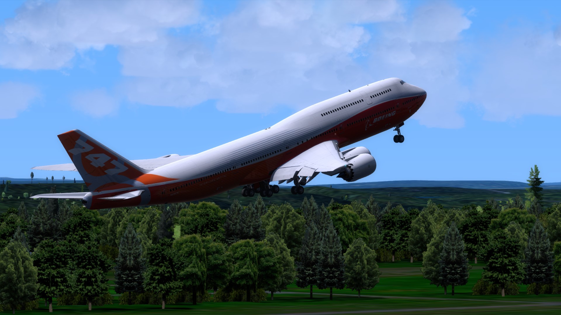 入正了PMDG748-4053 