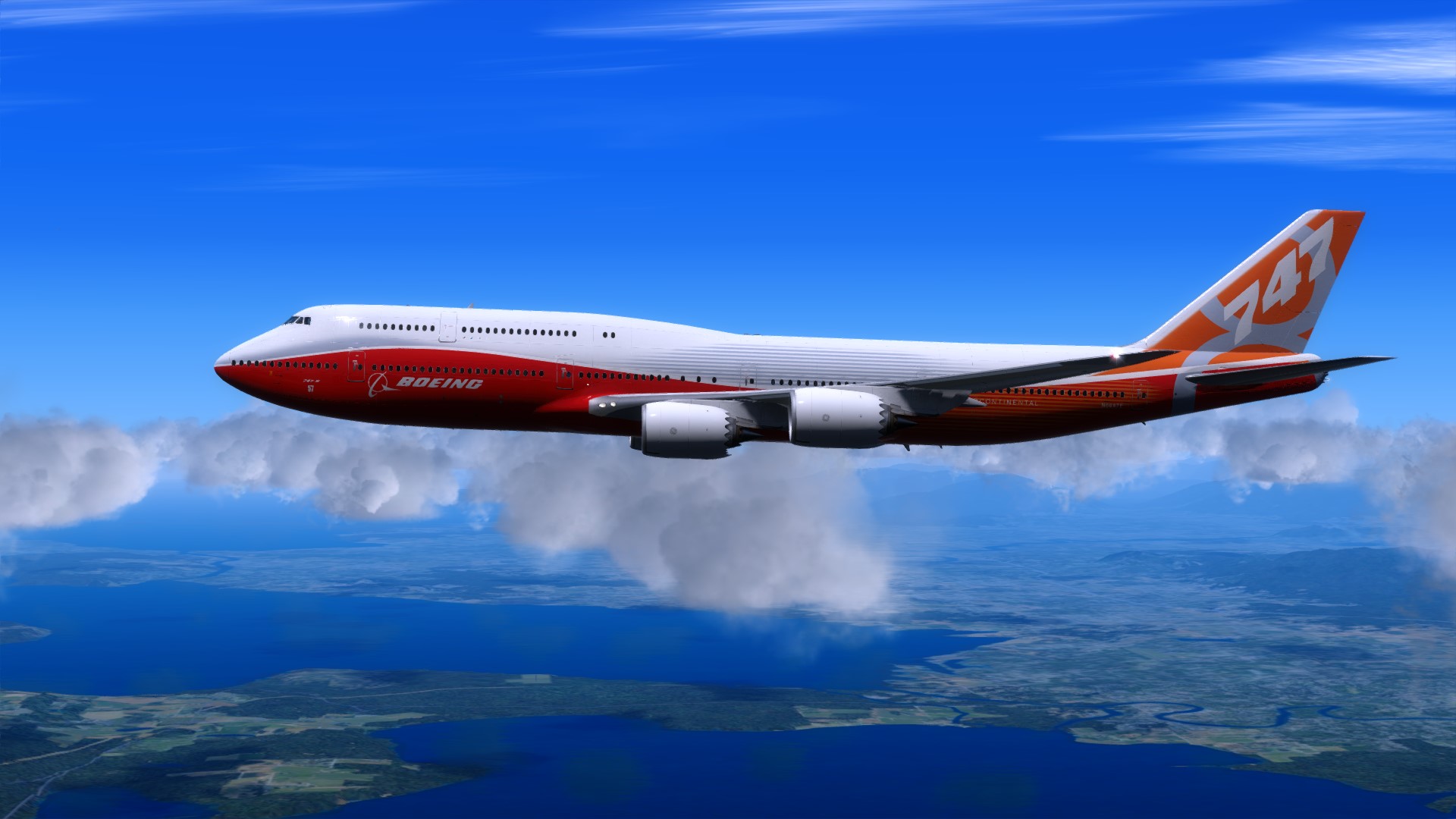 入正了PMDG748-4054 