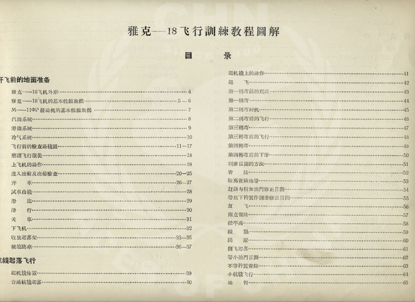 70年前的《飞行手册》长什么样——连环画-2484 