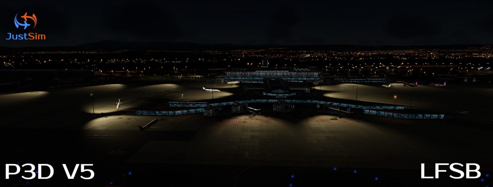 巴塞尔机场 P3D V5-5567 