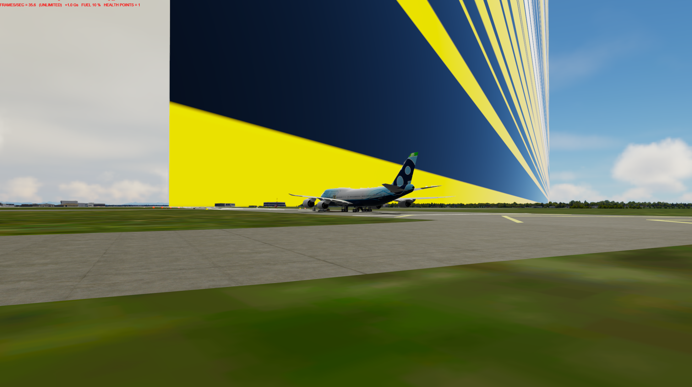 P3DV5的BUG真是层出不穷，换然一新啦……！-789 