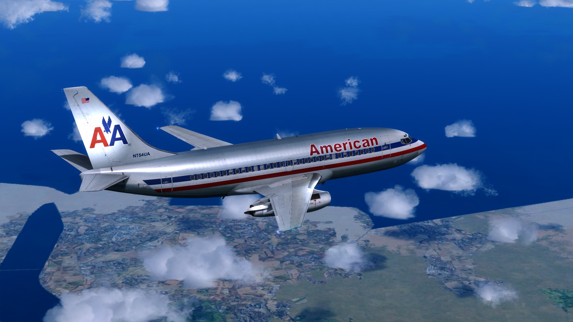 737-200，KSEA-KSFO-8804 