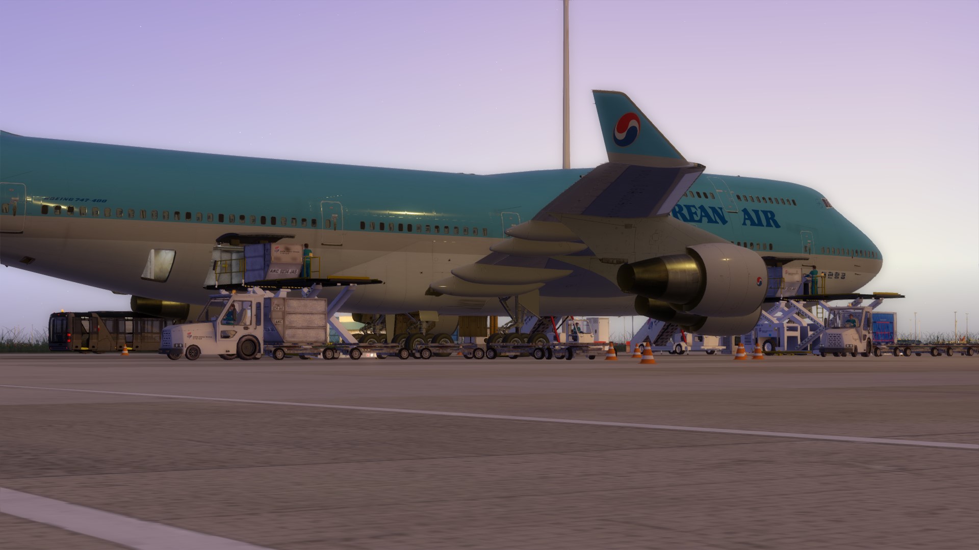 747-4B5，VHHH下客-1906 