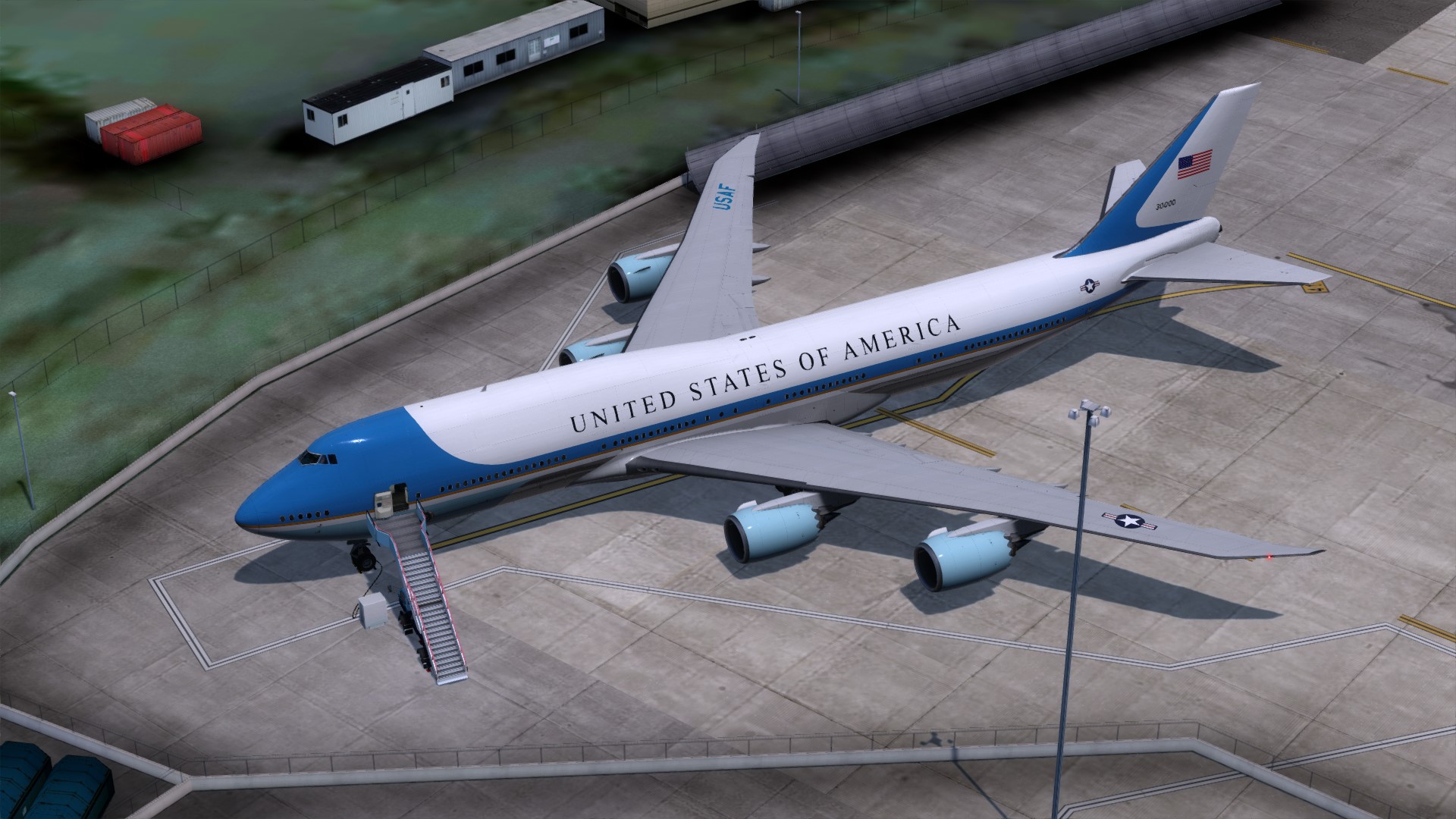 Air Force One地面测试-325 
