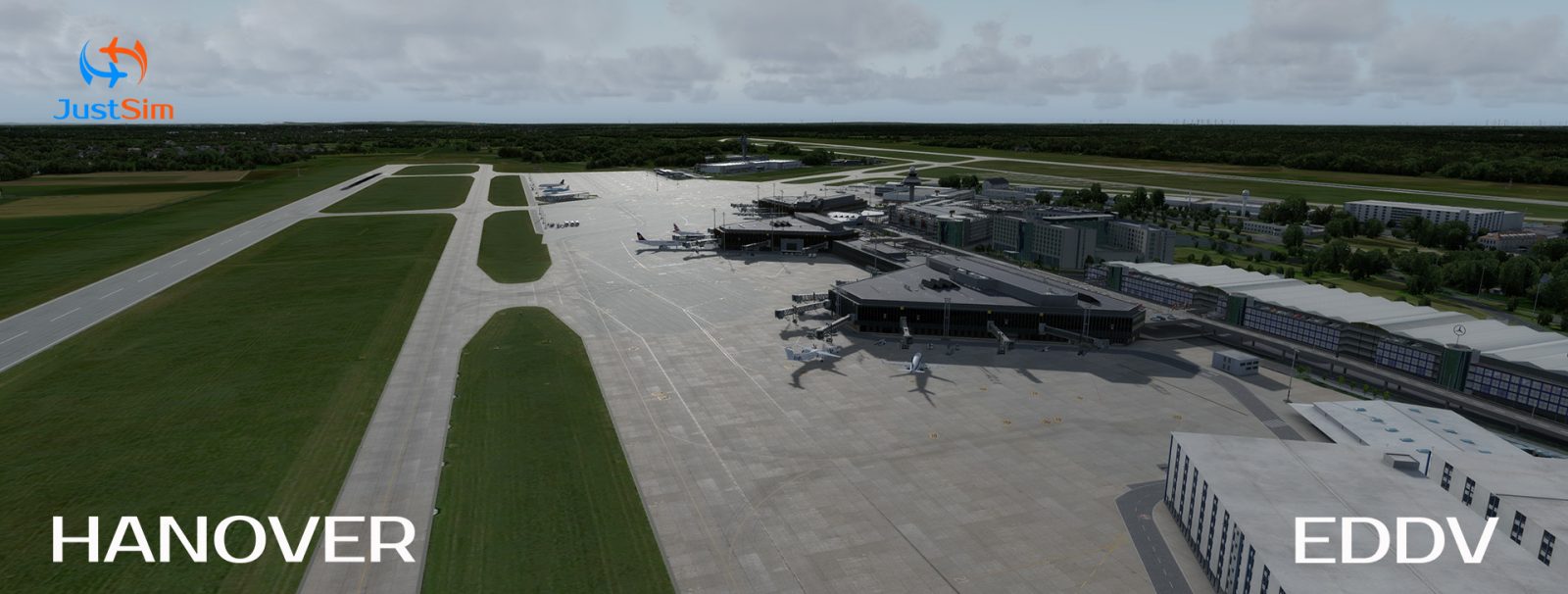 P3D 德国又添新机场 EDDV-6116 