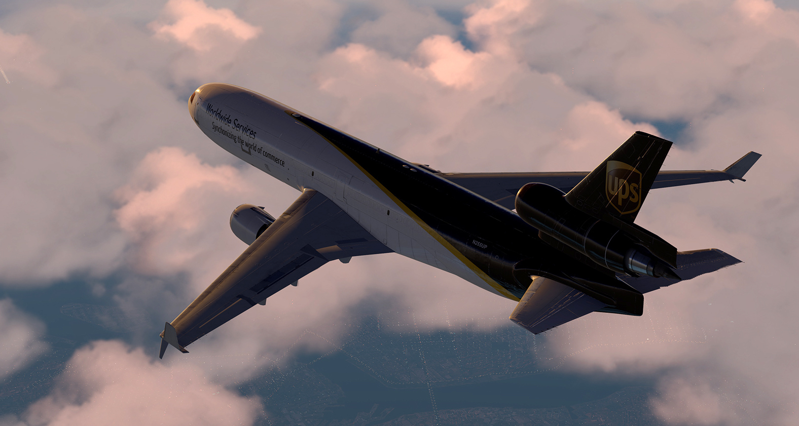 X-PLANE MD11-7839 