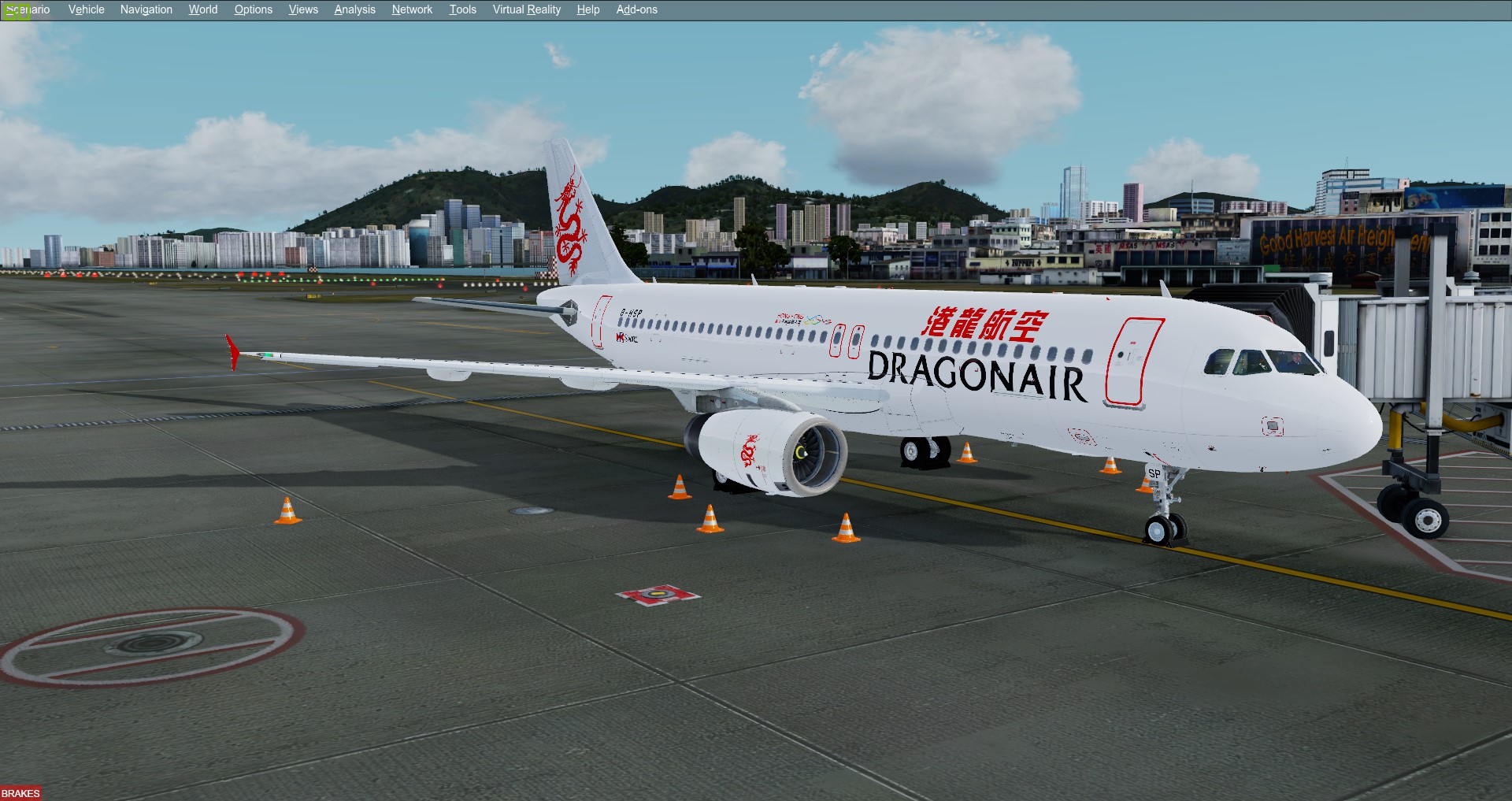 FSL 320 v5 体验感受 VHHX-ZGGG (港龙大白龙涂装)-流量党甚点-6137 
