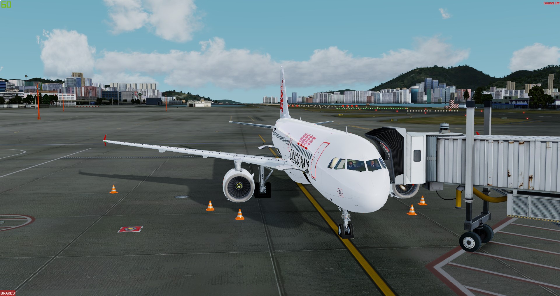 FSL 320 v5 体验感受 VHHX-ZGGG (港龙大白龙涂装)-流量党甚点-4086 