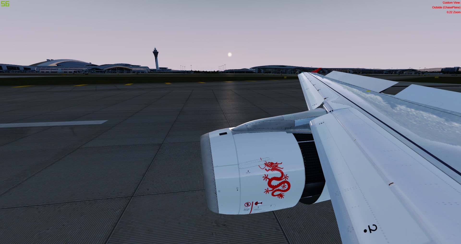 FSL 320 v5 体验感受 VHHX-ZGGG (港龙大白龙涂装)-流量党甚点-6614 