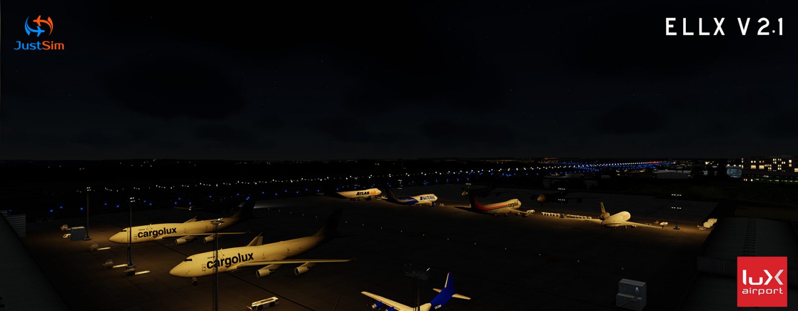 JustSim Luxembourg Findel Airport V2.1 for P3D 发布-5910 