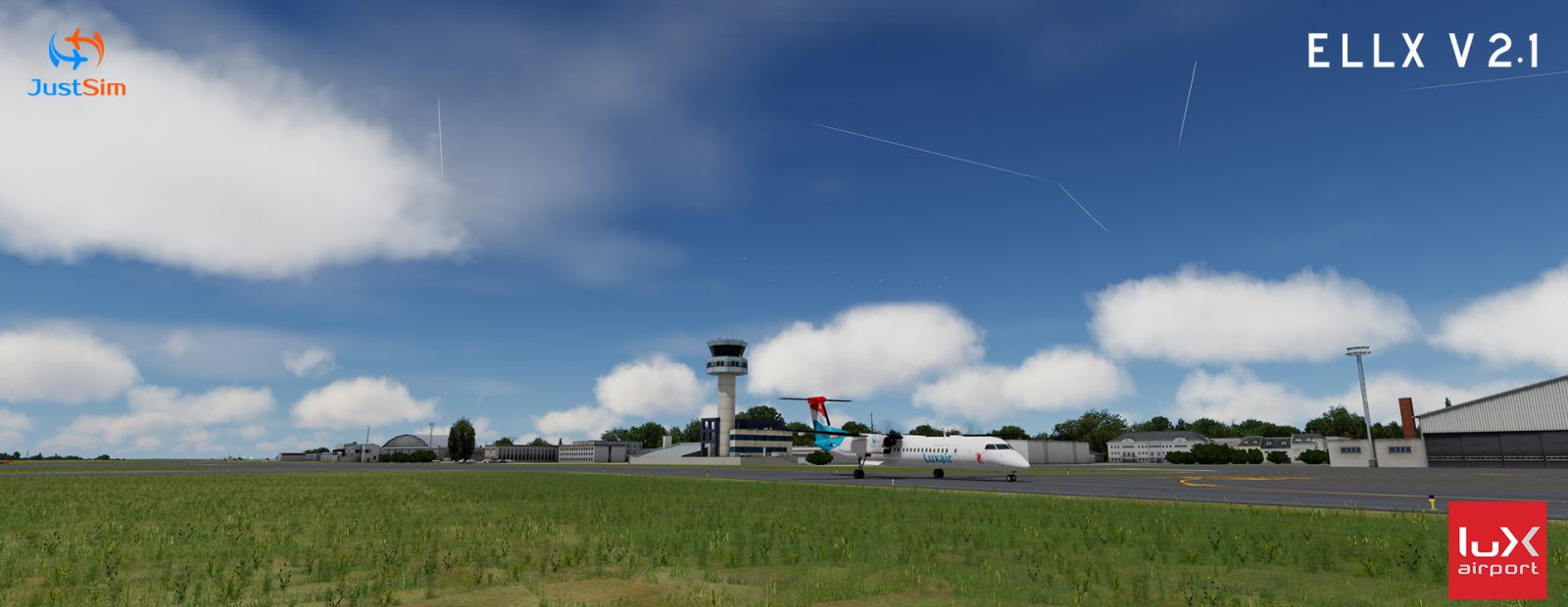 JustSim Luxembourg Findel Airport V2.1 for P3D 发布-560 