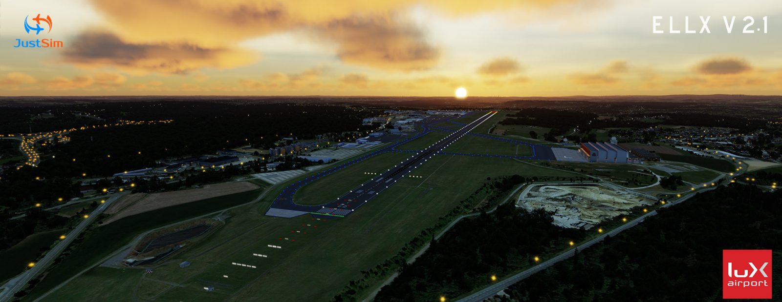 JustSim Luxembourg Findel Airport V2.1 for P3D 发布-3484 
