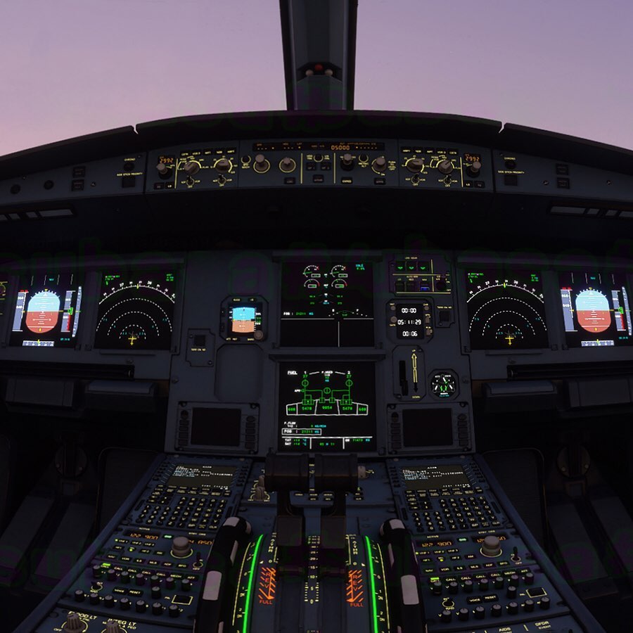 大家比较更新MSFS2020空客的一下照片-6011 
