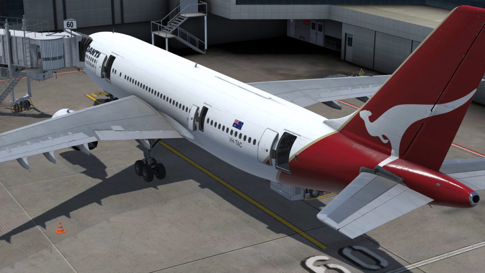 Just Flight A300B4-200涂装升级P3D-215 