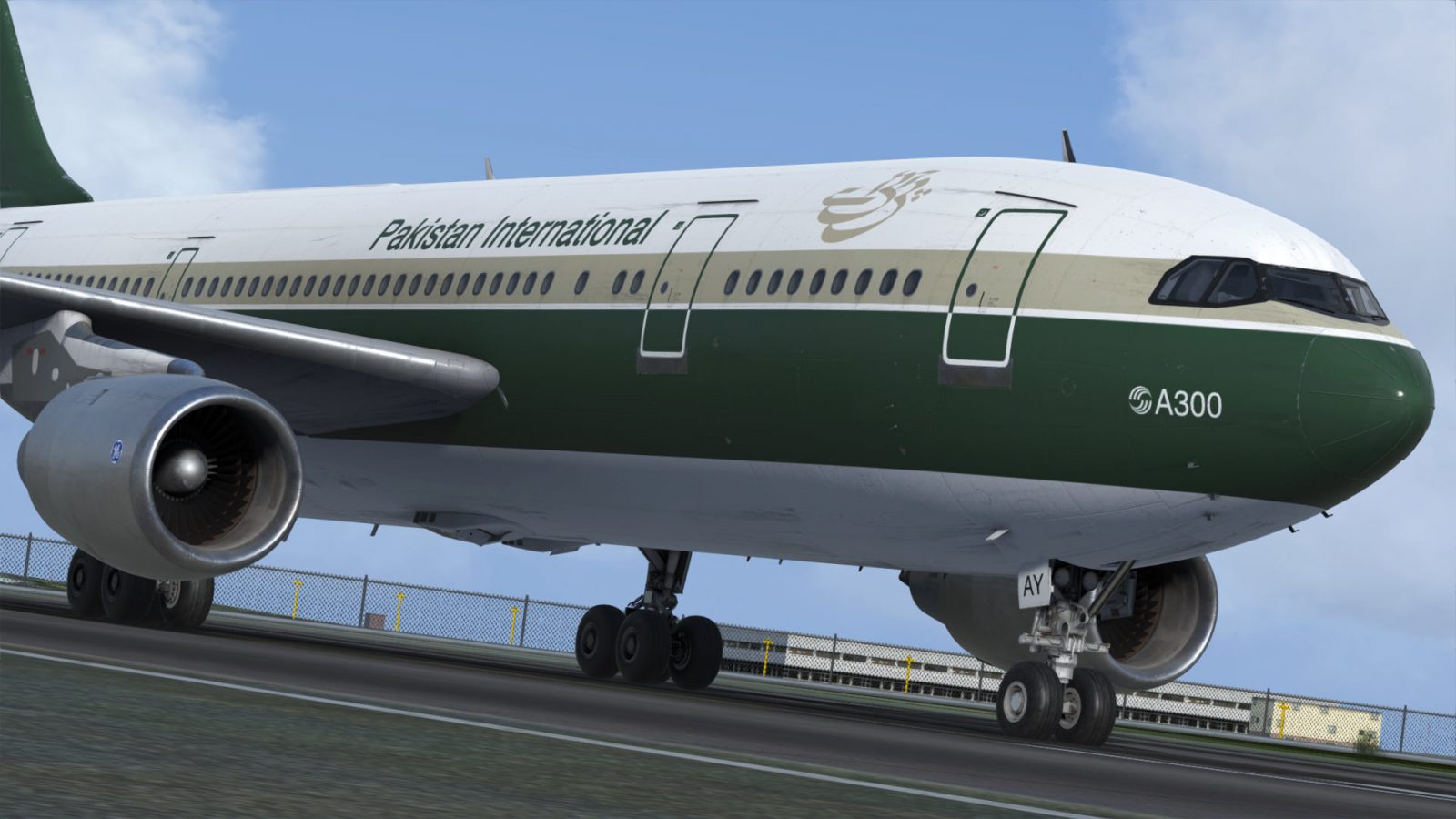 Just Flight A300B4-200涂装升级P3D-9301 
