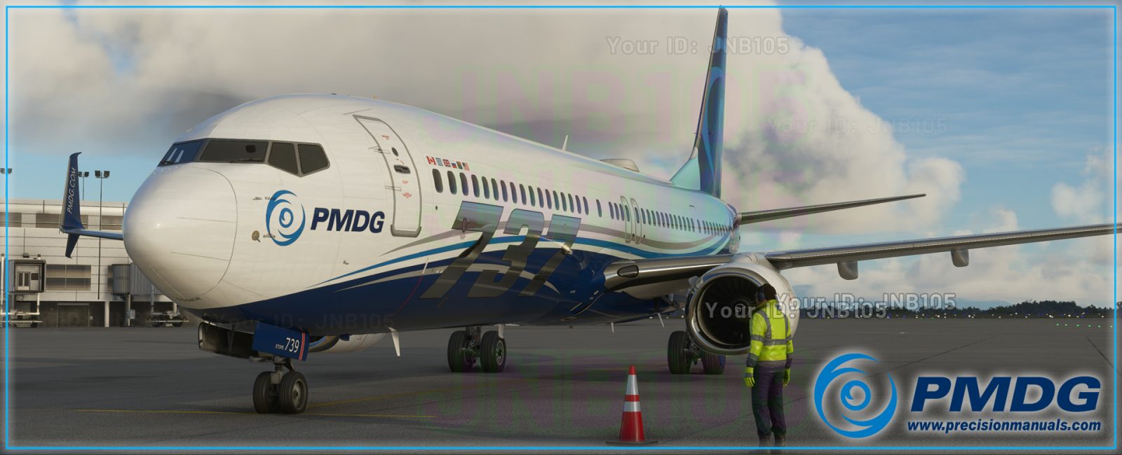 MSFS2020一上大家应该就可以飞高质量的737了-3696 