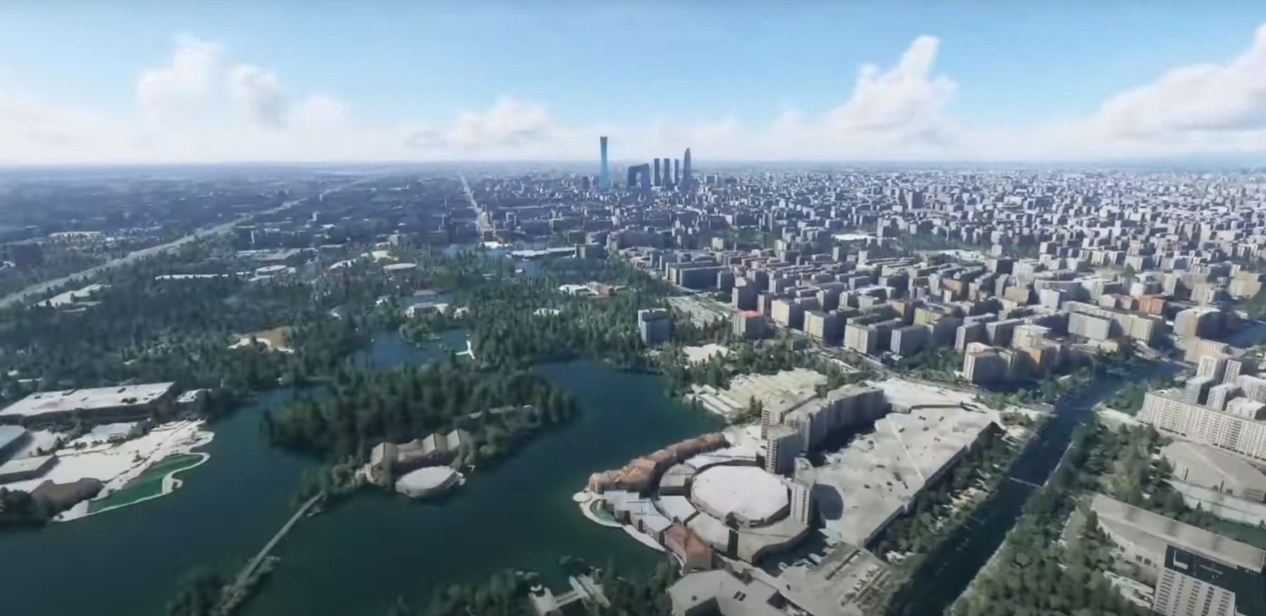MSFS2020 北京机场以及某些地景细节-7129 