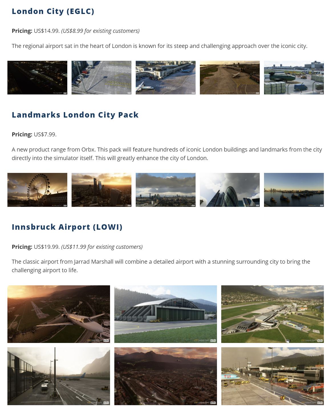 ORBX在MSFS2020地景价格公布-3929 