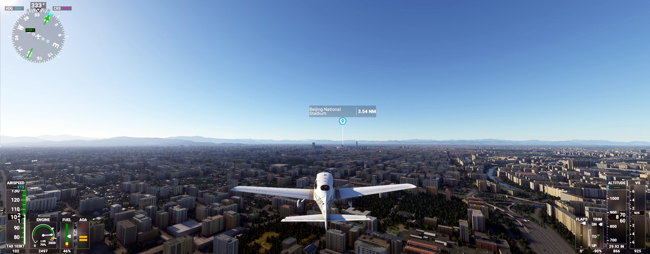 MSFS2020 Beijing 初感-1913 