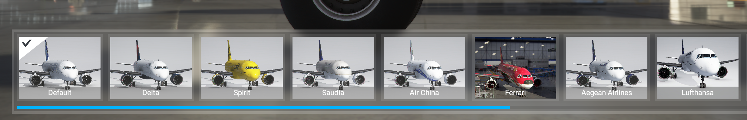 如何添加/替换MSFS2020 Airbus A320涂装-2364 