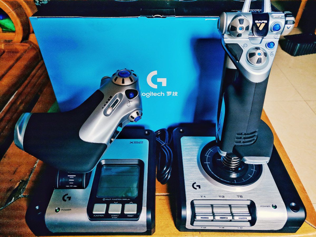 罗技X52，年轻人的第一支飞行摇杆-3354 