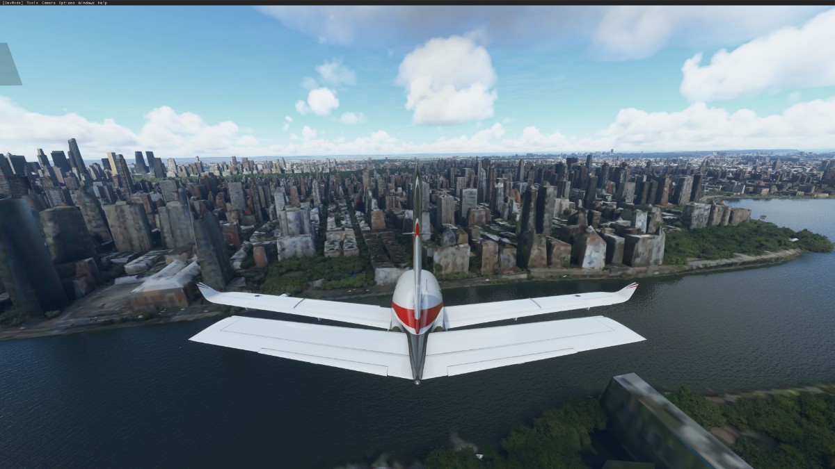 飞行模拟2020中的鬼城-346 