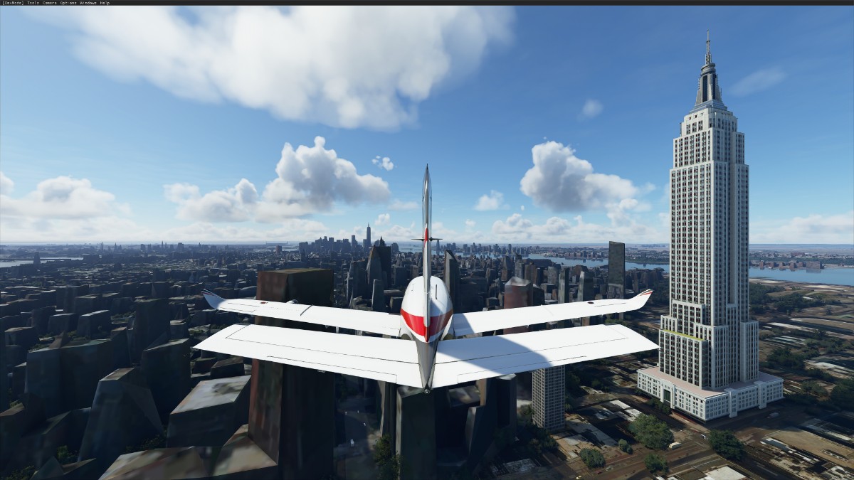 飞行模拟2020中的鬼城-6704 