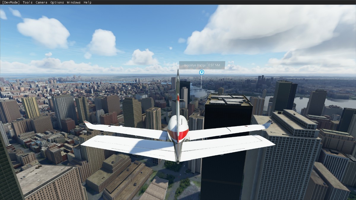 飞行模拟2020中的鬼城-7507 