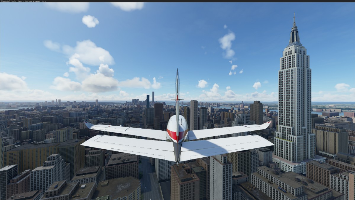 飞行模拟2020中的鬼城-2092 