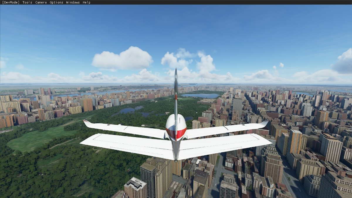 飞行模拟2020中的鬼城-1116 