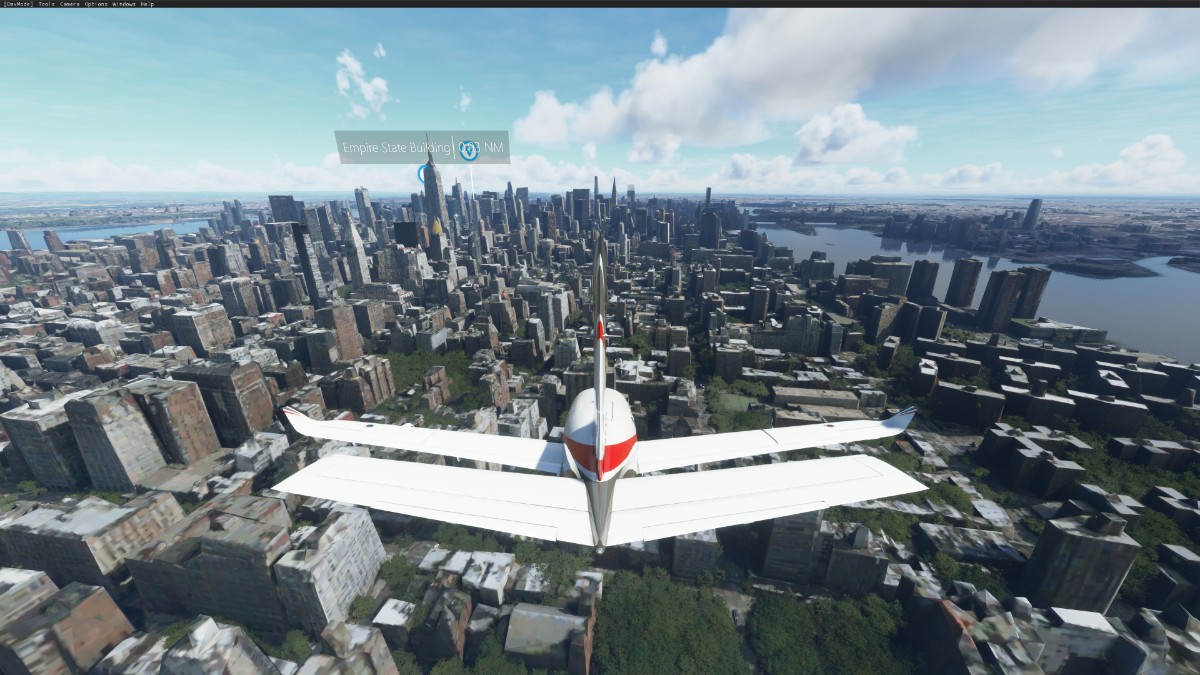 飞行模拟2020中的鬼城-9722 