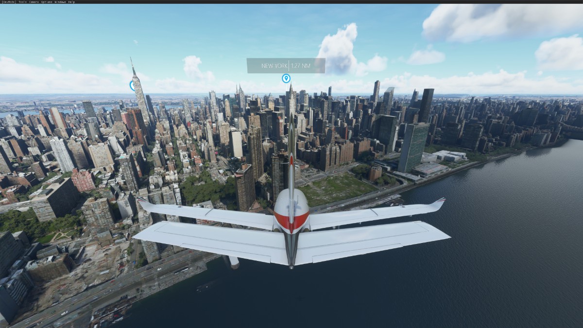 飞行模拟2020中的鬼城-6964 