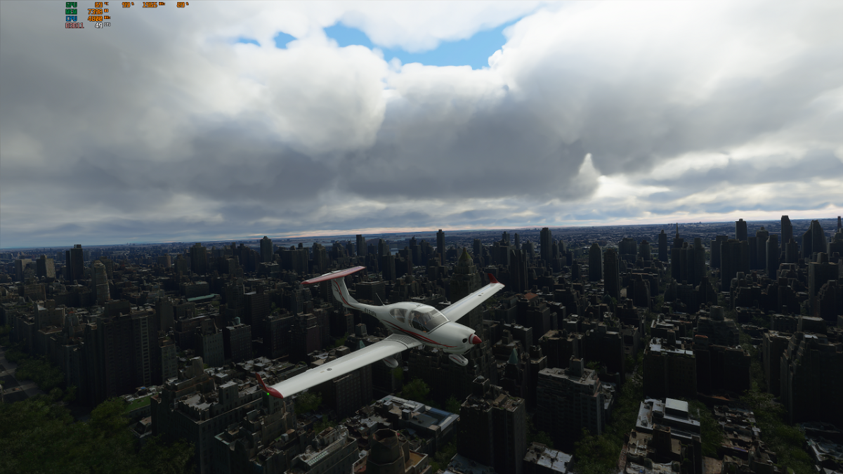 飞行模拟2020中的鬼城-236 