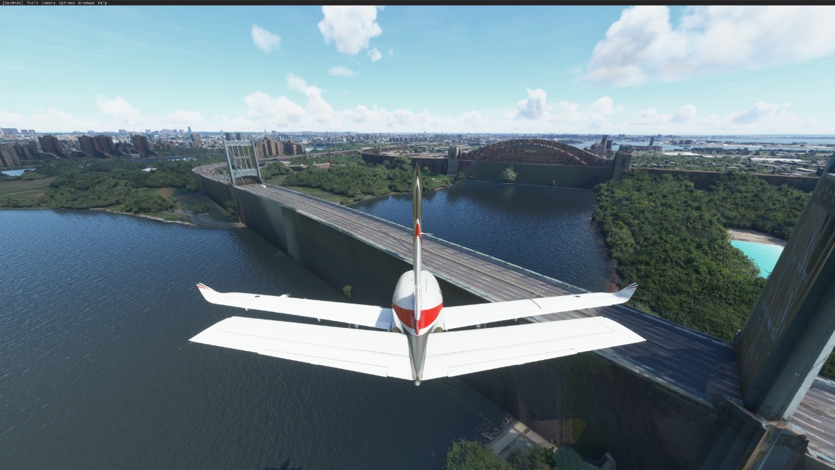 飞行模拟2020中的鬼城-582 