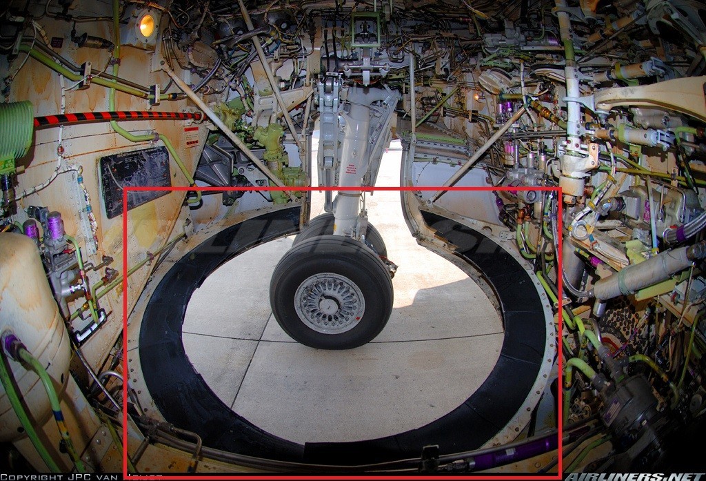 刚发现737没有起落架舱盖-8878 