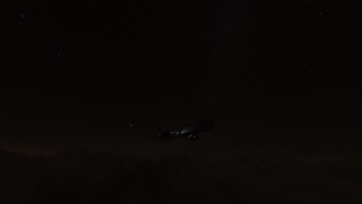MSFS2020 787-10 KORD-KMIA夜间飞行-7396 