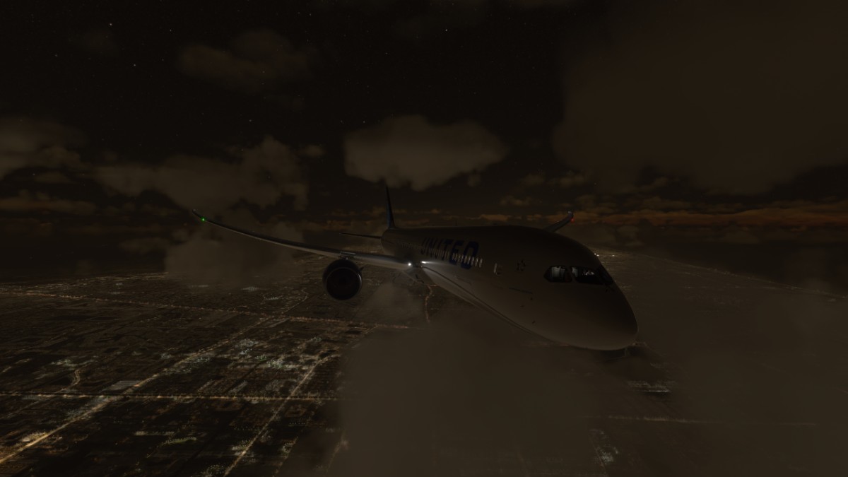 MSFS2020 787-10 KORD-KMIA夜间飞行-647 