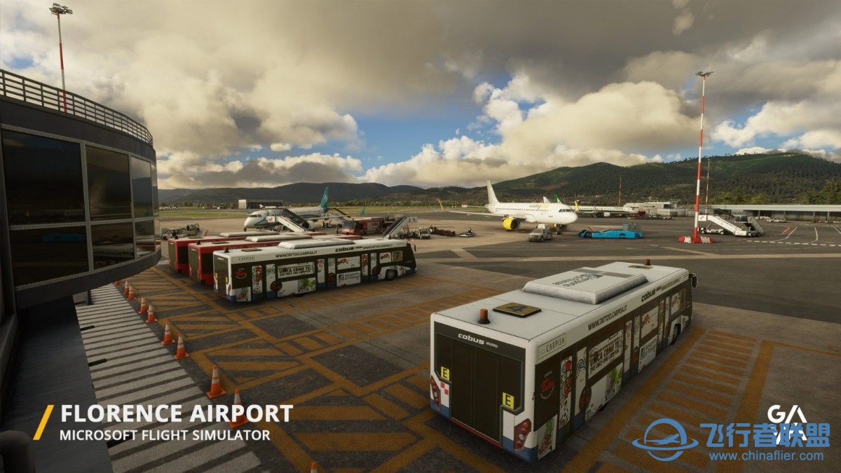 MSFS2020 GAYA佛罗伦萨机场-3174 