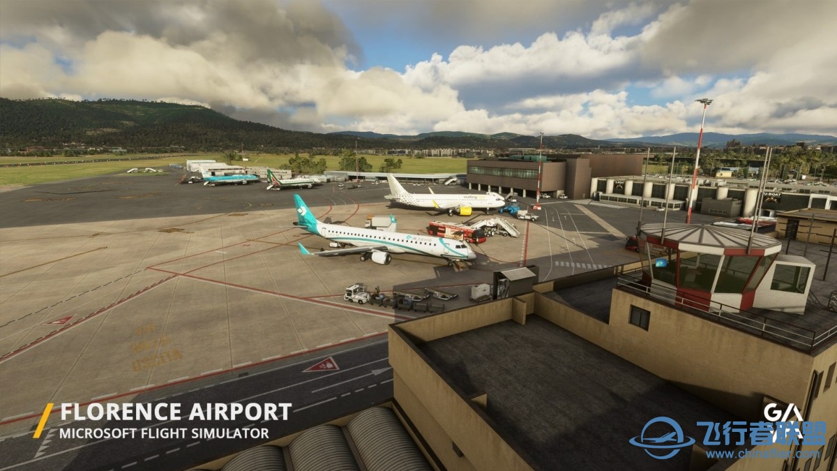 MSFS2020 GAYA佛罗伦萨机场-3981 