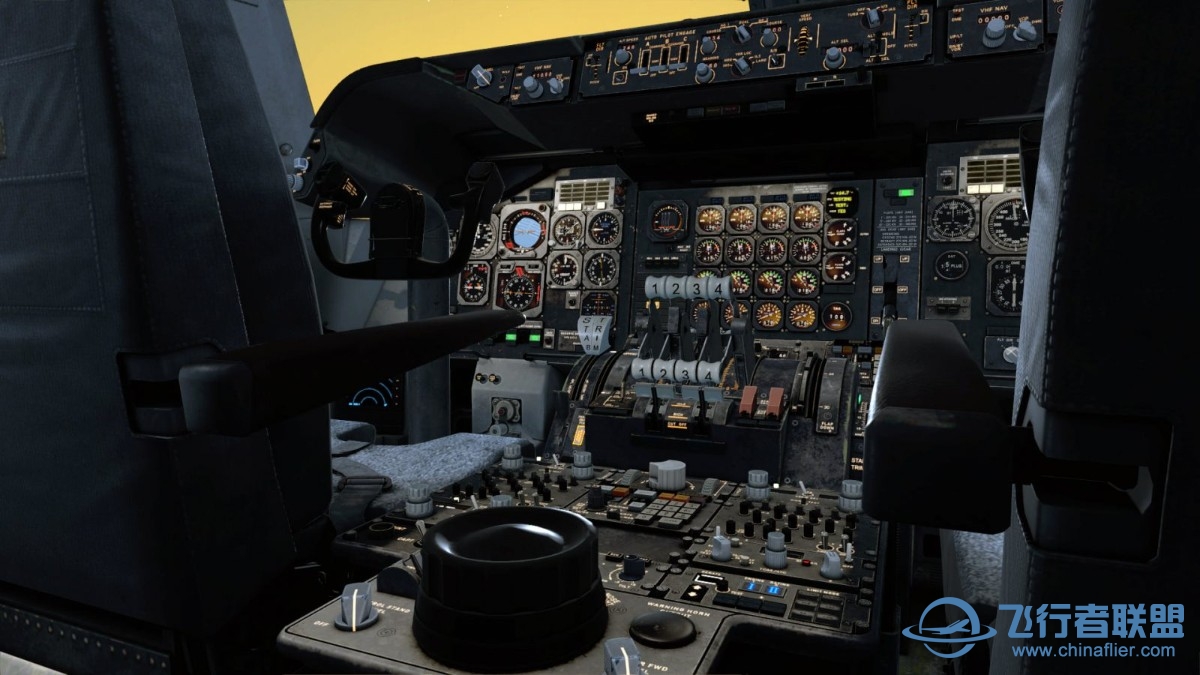 终于可以再P3D上飞A300-9717 