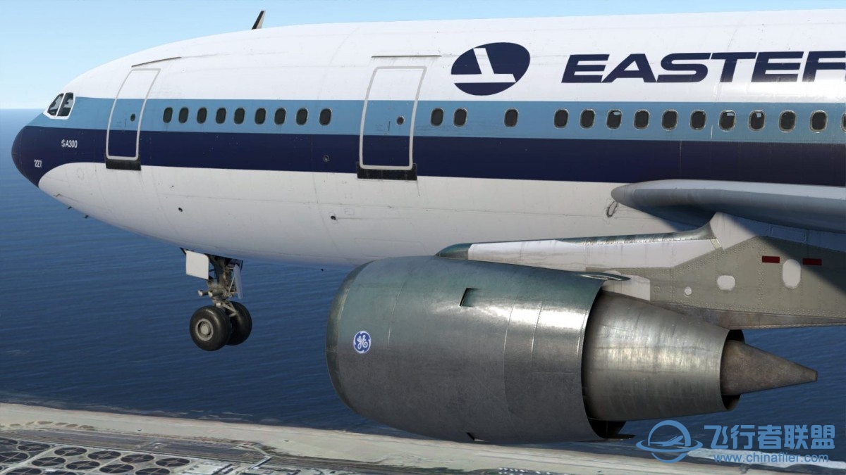 终于可以再P3D上飞A300-4590 
