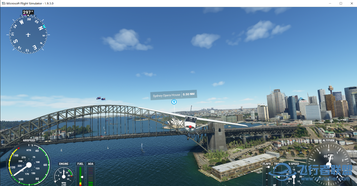 微软模拟飞行2020安装了orbx的悉尼-7596 