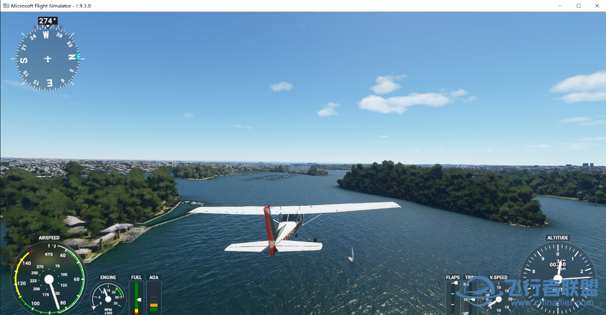 微软模拟飞行2020安装了orbx的悉尼-7995 