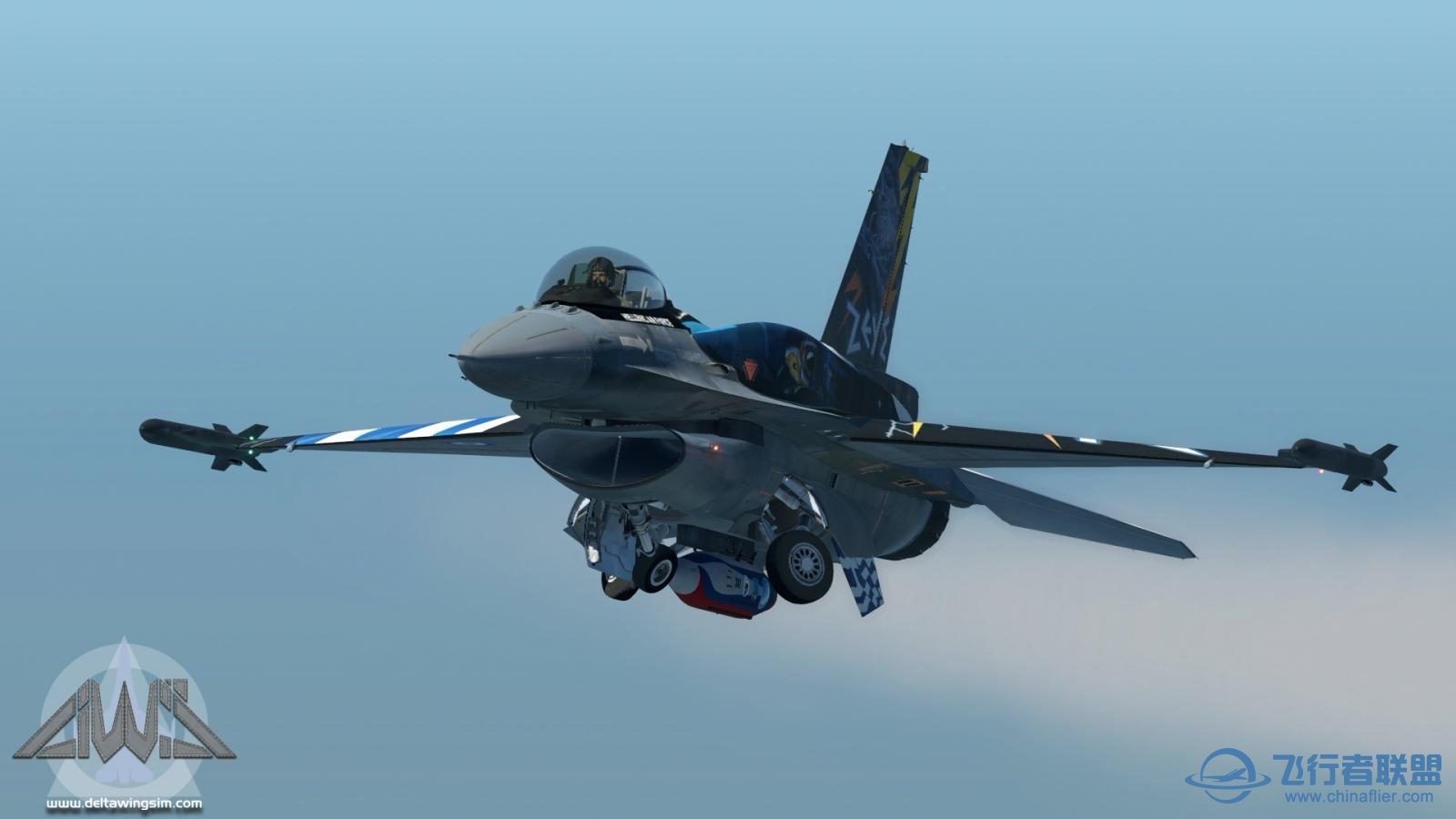 DeltaWing Simulations 发布 F-16C XPL-5722 