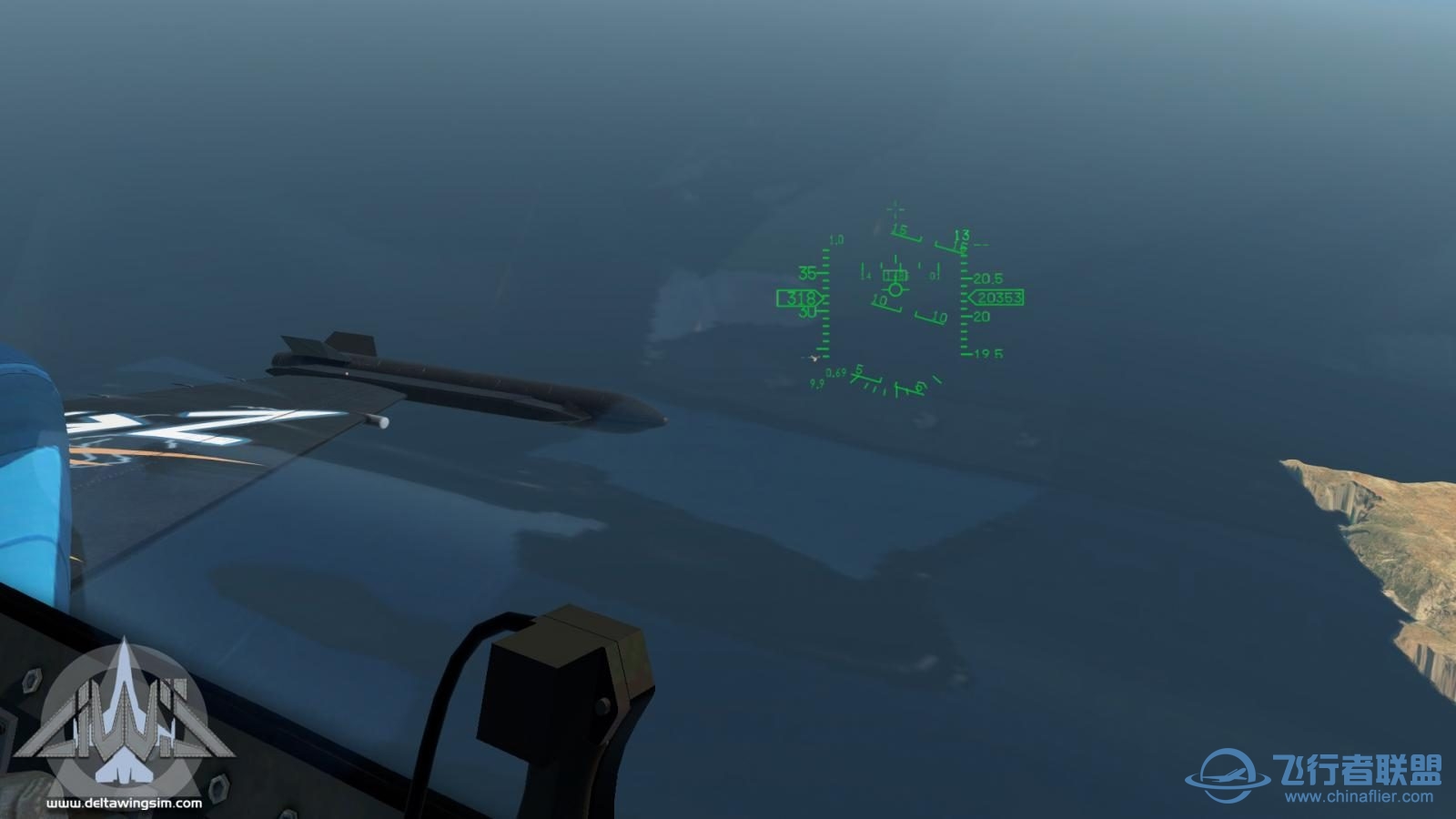 DeltaWing Simulations 发布 F-16C XPL-7533 