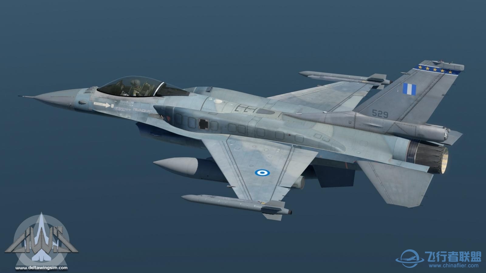 DeltaWing Simulations 发布 F-16C XPL-6376 
