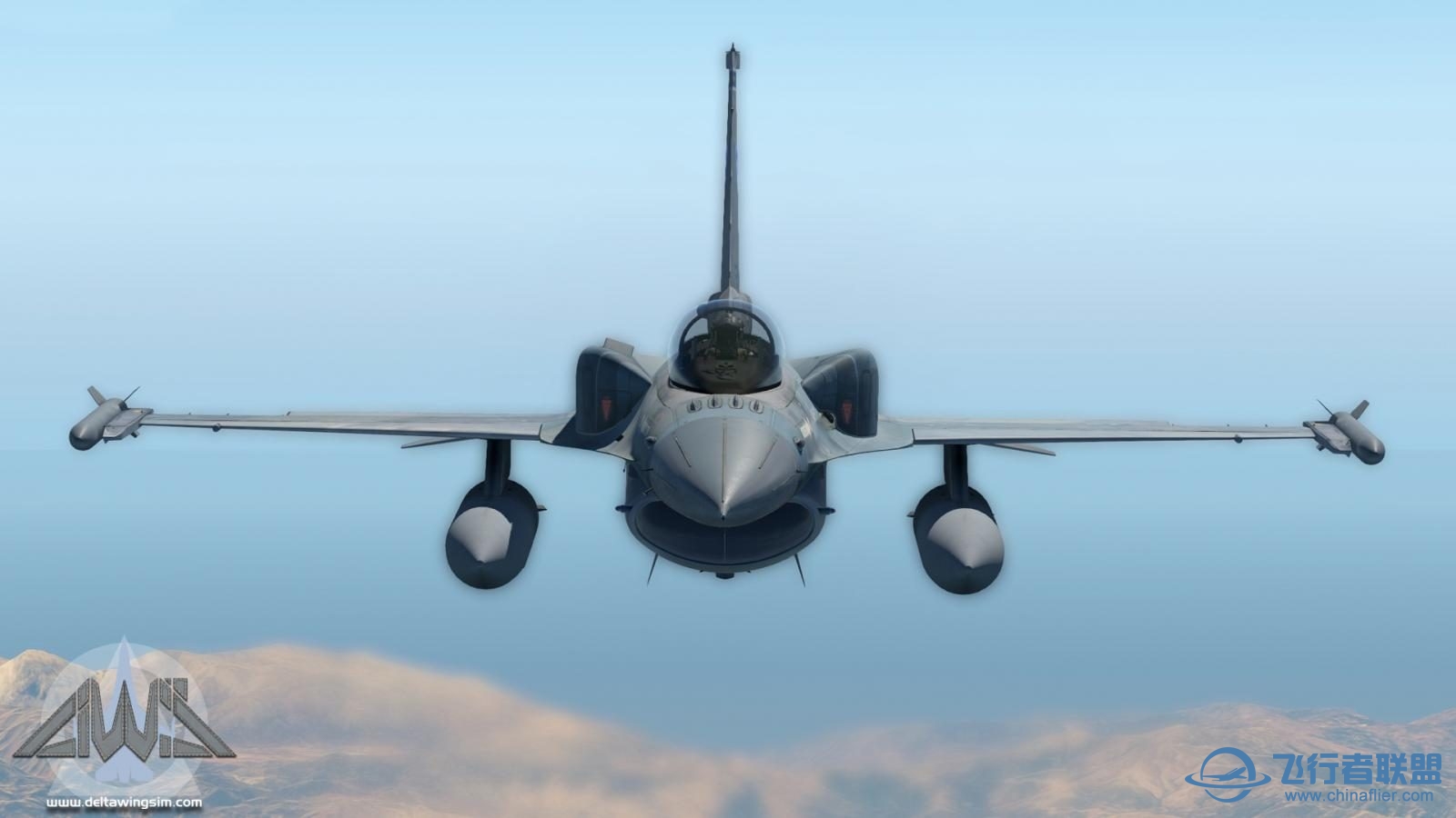 DeltaWing Simulations 发布 F-16C XPL-5258 