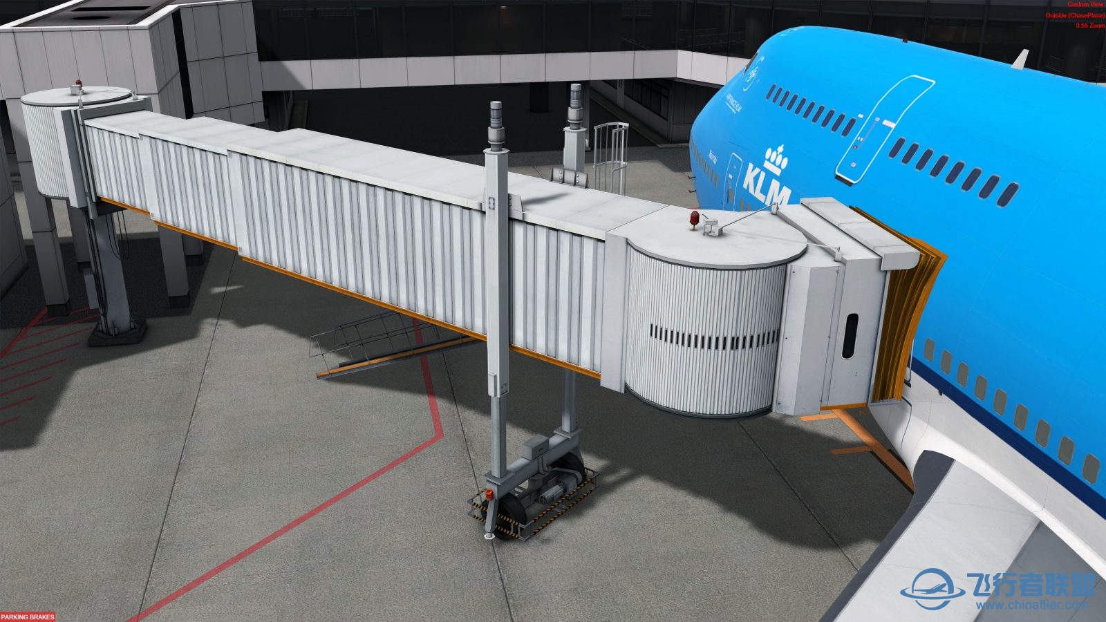 ZIM Scenery 成田机场廊桥展示-1339 