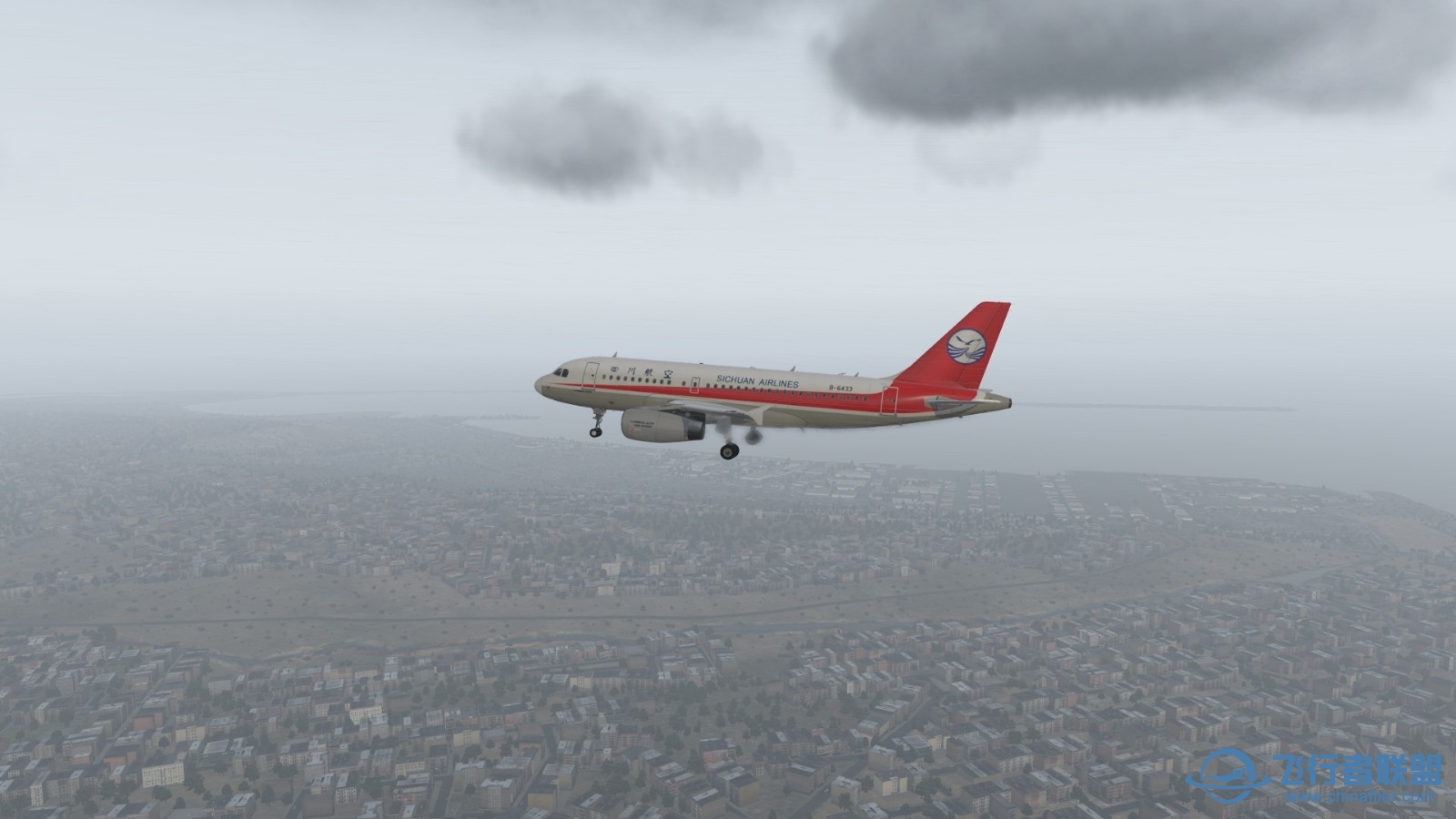 第一次非洲飞行，加上雾霾天，有那味儿了-5621 